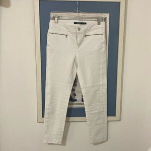 Lauren by Ralph Lauren White Jeans Size 4P